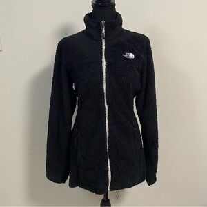 The North Face Jacket Women's Medium Black Osito Shaggy Fleece Full Zip Jacket